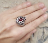 Earrings Pomegranate STERLING SILVER 925