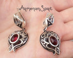 Earrings Pomegranate STERLING SILVER 925