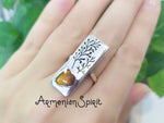 Tree Pendant jewelry set Earrings Ring SILVER 925 Life tree jewelry
