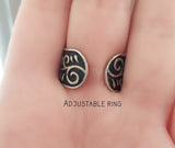 Very long earrings Armenian Jewelry Lab Garnet 925 SILVER