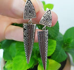 Earrings jewelry silver 925 Bohemian