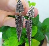 Earrings jewelry silver 925 Bohemian