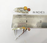 SILVER Earrings 925 real Gold plated with Natural Carnelian jadeite