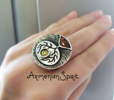 ARMENIAN jewelry 925 Earrings SILVER Tree with branches