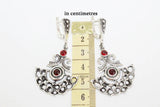 Earrings Garnet Sterling silver 925 Armenian Spirit