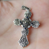 Armenian silver 925 cross small jewelry for baptism ceremony