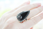 Black onyx Earrings Sterling Silver 925 gemstone