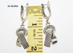 Women Jewelry set 925 Silver ring and earrings