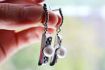 White pearl ring SILVER 925 Modern Woman rings Sterling 925