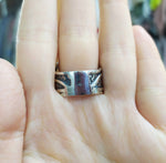 Armenian alphabet ring Silver 925 rings with letters Sterling handmade jewelry