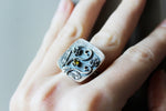 Armenian jewelry handmade Silver 925 with yellow citrine stone