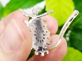 Small earrings round Silver 925