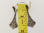 Silver 925 Earrings Peacock tail