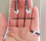 Small ring white Silver 925 Marcasite jewelry Minimalist