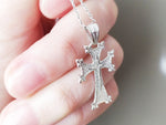 Armenian Cross Silver 925 CHOOSE big or small