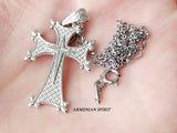 Armenian Cross Silver 925 CHOOSE big or small