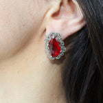 Small Pendant choker marcasite jewelry STERLING SILVER 925
