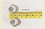 Armenian jewelry Earrings 2 in one Stud Silver 925 Lightweight