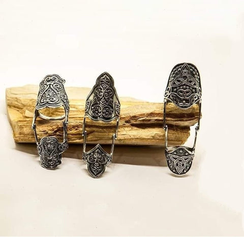 Armor ring adjustable Sterling silver 925 Armenian jewelry