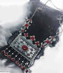 Armenian Silver necklace traditional taraz Pendant