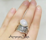 RING sterling silver 925 with Different gemstones CHOOSE