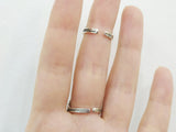Armenian jewelry Double ring Silver 925 turquoise
