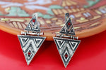 Armenian jewelry double ring SILVER 925 traditional pattern