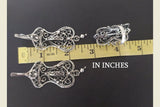Earrings and ring Armenian handmade jewelry Sterling silver 925