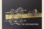 Earrings very long Sterling silver 925 Artisan jewelry