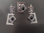 Black onyx silver 925 rectangle Ring Jewelry Armenian handmade