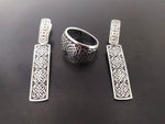 Armenian jewelry RING celtic style Sterling silver 925 Taraz jewellery handmade