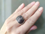 Earrings and ring  Sterling silver 925 Taraz jewellery