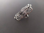 Earrings and ring Armenian handmade jewelry Sterling silver 925