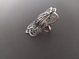 Earrings and ring Armenian handmade jewelry Sterling silver 925