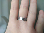 Women band ring Silver 925 sparkle jewelry
