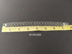 Bracelet Sterling Silver 925 wide bracelets CHOOSE Length