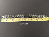 Bracelet Sterling Silver 925 wide bracelets CHOOSE Length