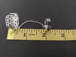 Double ring Ethnic jewelry Sterling silver 925