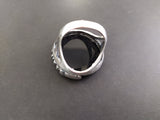 Ring round ONYX Jewelry Modern STERLING SILVER 925