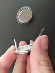 SILVER 925 Jewelry Set Earrings ring bracelet
