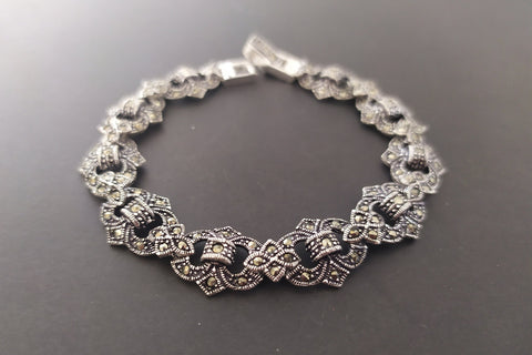 Marcasite bracelet Silver 925 marcasite
