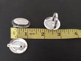 SILVER 925 Jewelry Set Earrings ring bracelet