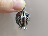 Pomegranate pendant  small STERLING SILVER 925