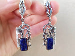 Silver 925 RING lapis lazuli gemstone Modern jewelry Armenian handmade