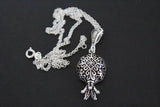 Pendant necklace Sterling Silver 925 Pomegranate