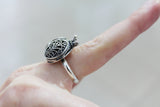 Pomegranate ring  Sterling silver 925 Armenian handmade jewelry