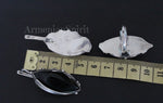 Black onyx Earrings Silver 925 Armenian jewelry floral
