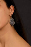 Armenian jewelry Large Earrings Sterling silver 925