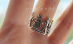 Band ring Qochari dancers women men unisex SILVER 925 T