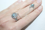 Set of 3 rings Sterling silver 925 Adjustable Armenian handmade